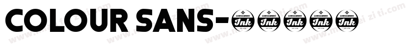 Colour Sans字体转换